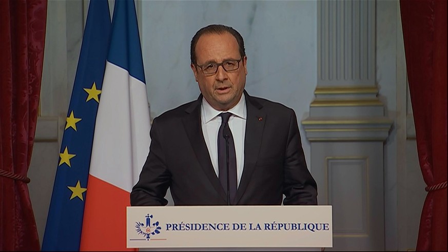 Rede an die Nation: François Hollande ruft das französische Volk zu «Solidarität und Einheit» auf.