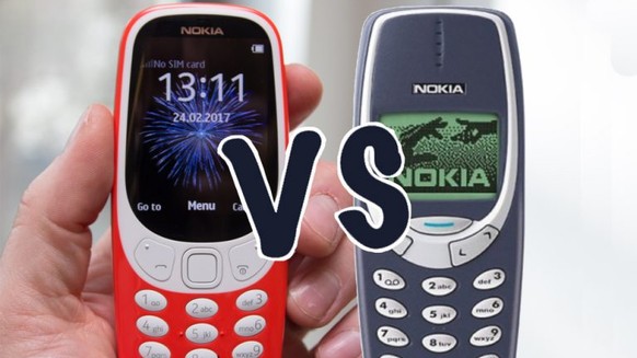 Wie das Original ist auch das neue Nokia 3310 ein einfaches Handy und kein Smartphone – und neben «Snake» ist auch der typische Klingelton wieder da.