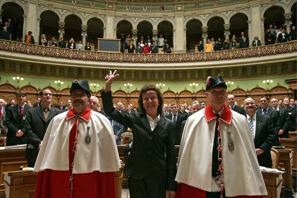 Vereidigung von Eveline Widmer-Schlumpf: Die SVP will ein solches Szenario unbedingt verhindern.