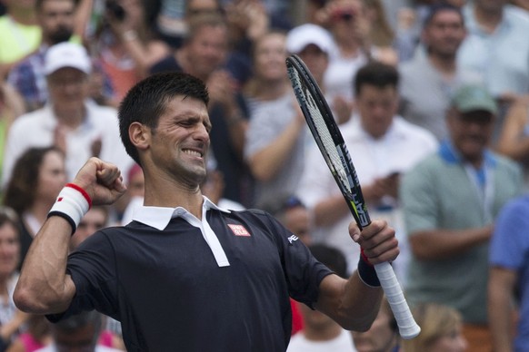 Novak Djokovic kassiert gegen Andreas Seppi zwar sein erstes Break an den diesjährigen US Open, bleibt jedoch ohne Satzverlust.
