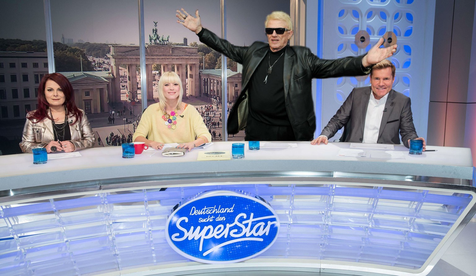 Kay One muss den Drehstuhl an Heino abgeben.