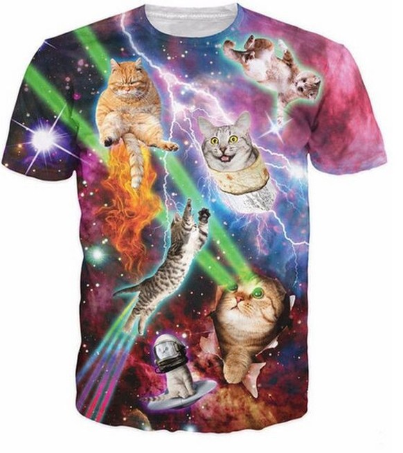 Hässliche Katzen T-Shirts