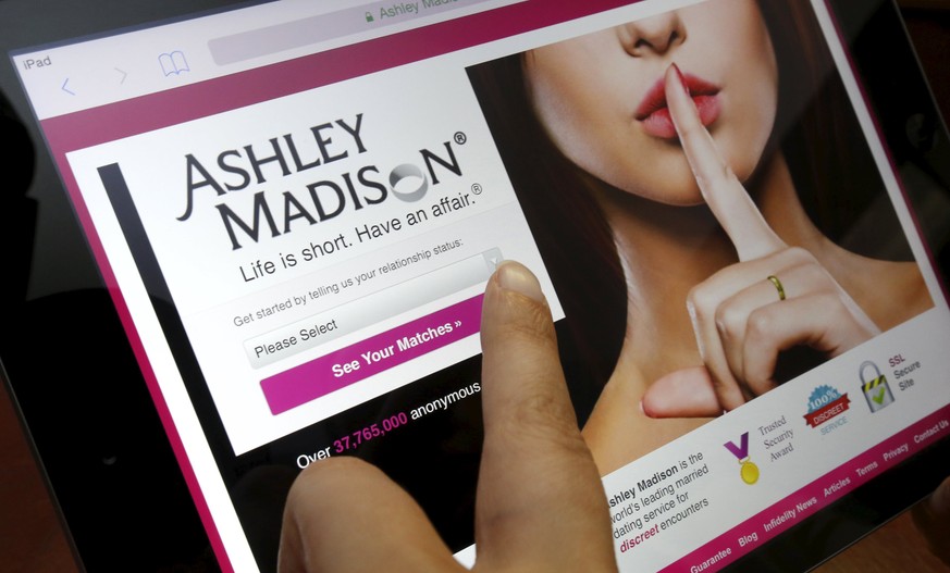 Das Seitensprungportal Ashley Madison wurde von Hackern angegriffen.&nbsp;