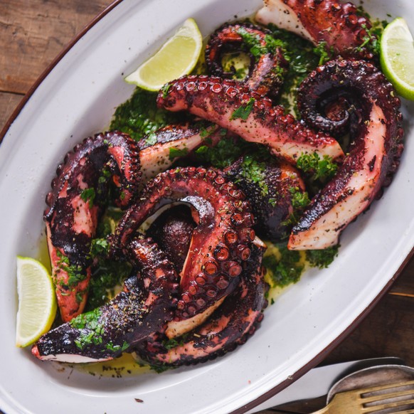 tintenfisch octopus griechenland griechische küche meerfrüchte fisch pulpo