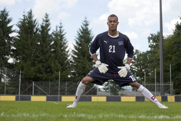 Joel Kiassumbua hat zwischen U15 und U19 alle Schweizer Junioren-Natis durchlaufen.