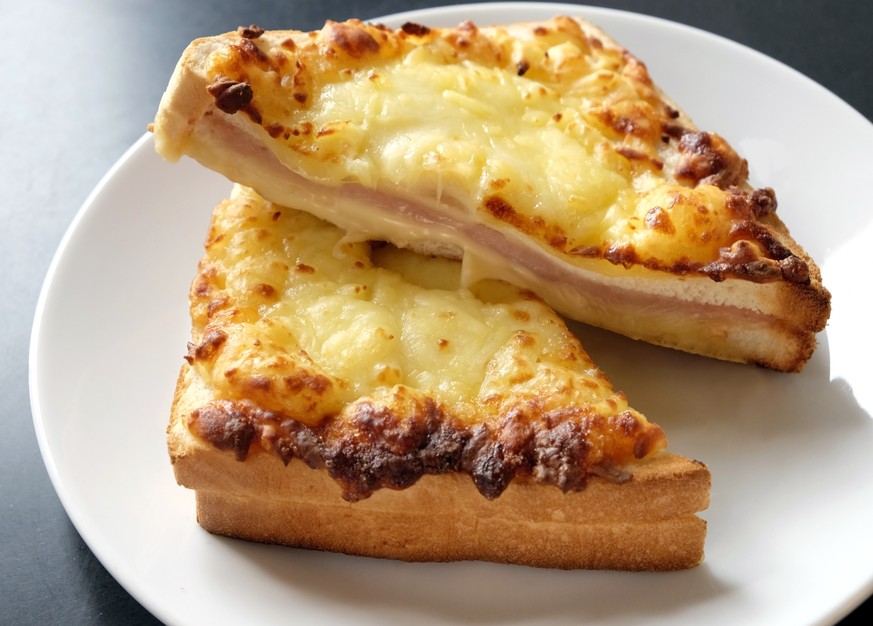 croque monsieur schinken käse toast französisch essen food snack streetfood