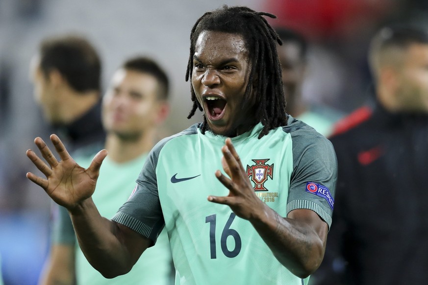 Die 18-jährige Maschine aus Portugal: Renato Sanches.