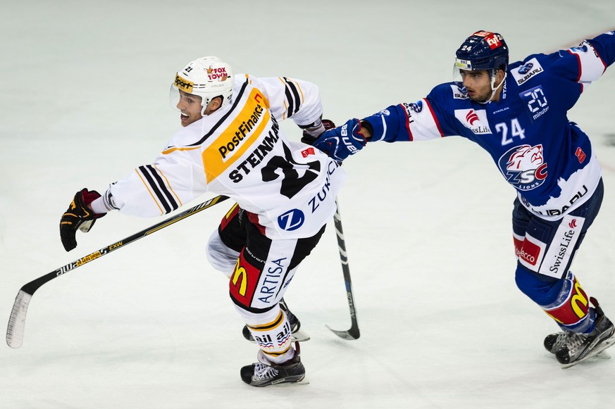 Janick Steinmann (l.) muss seine Aktivkarriere beenden.