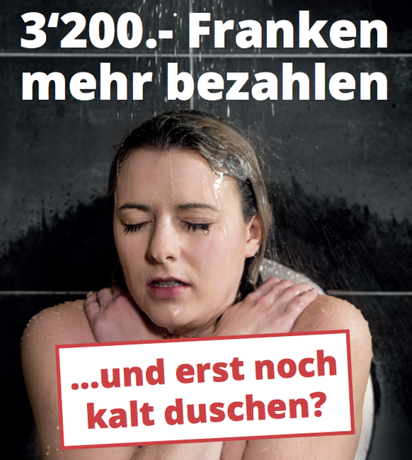 Energiestrategie Plakat Gegner