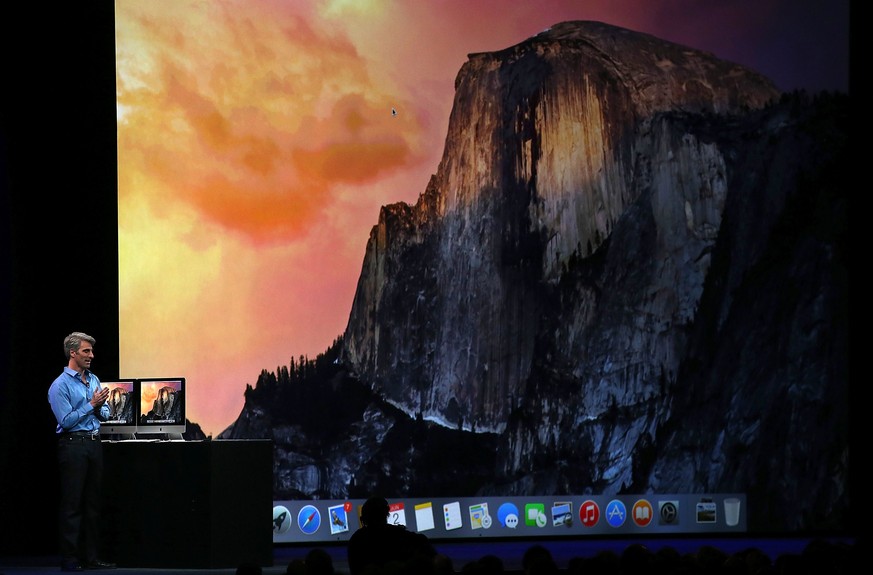 Das neue Mac-System heisst OS X Yosemite.