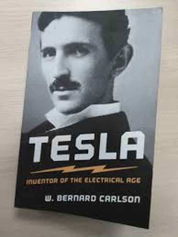 Cover der Tesla-Biografie.