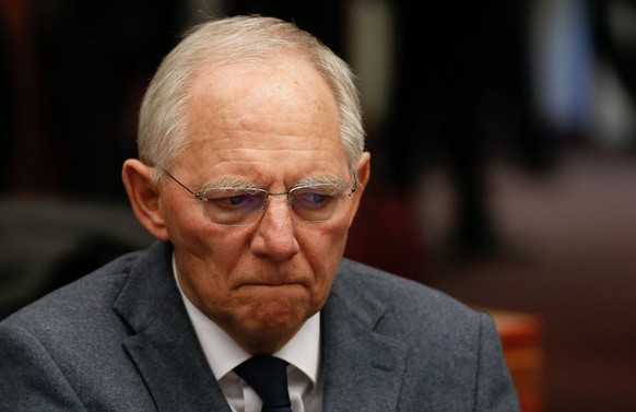 Zeigt Nerven: Wolfgang Schäuble.