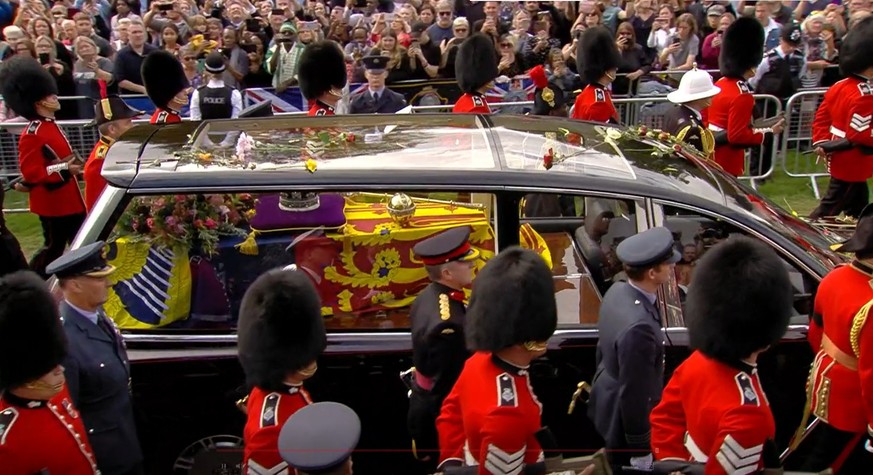 Coffin Elizabeth II Windsor