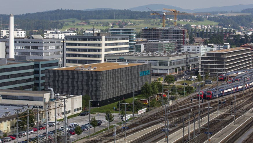 Der Bahnhof in Zug: Hier ereignete sich das Unglück.&nbsp;