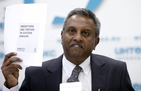 Salil Shetty, Generalsekretär von Amnesty International.&nbsp;