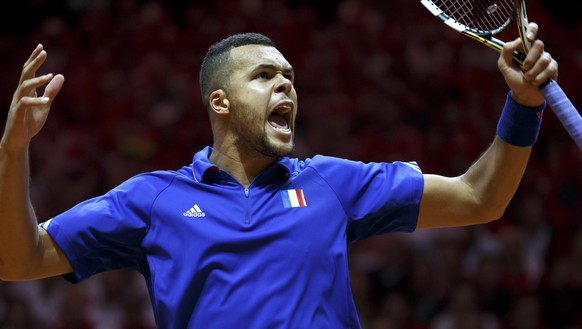 Tsonga suchte den Support der Zuschauer, doch auch der nützte ihm nichts.