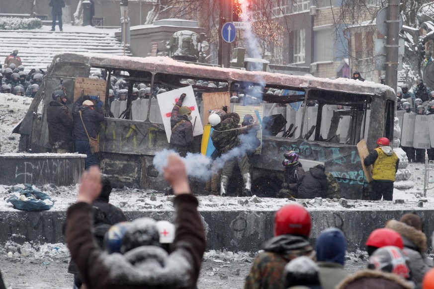 Kiew, Februar 2014:&nbsp;Der Euromaidan ist nicht gescheitert, die Revolution ist aber auch noch nicht gewonnen.