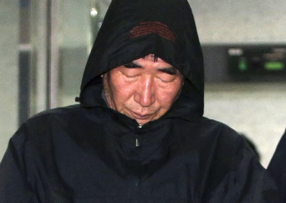 Lee Joon Seok, der festgenommene Kapitän der havarierten Fähre.