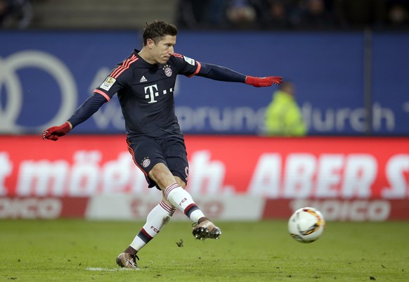 Wird bei Real hoch gehandelt: Bayerns Torgarant Robert Lewandowski.