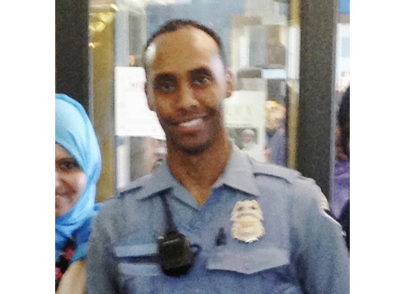 In this May 2016 image provided by the City of Minneapolis, police officer Mohamed Noor poses for a photo at a community event welcoming him to the Minneapolis police force. Noor, a Somali-American, h ...