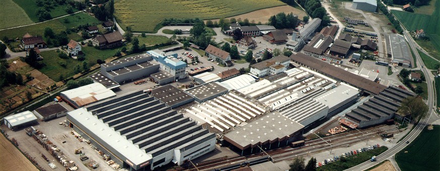 Industriekonzern Bucher in Niederweningen.