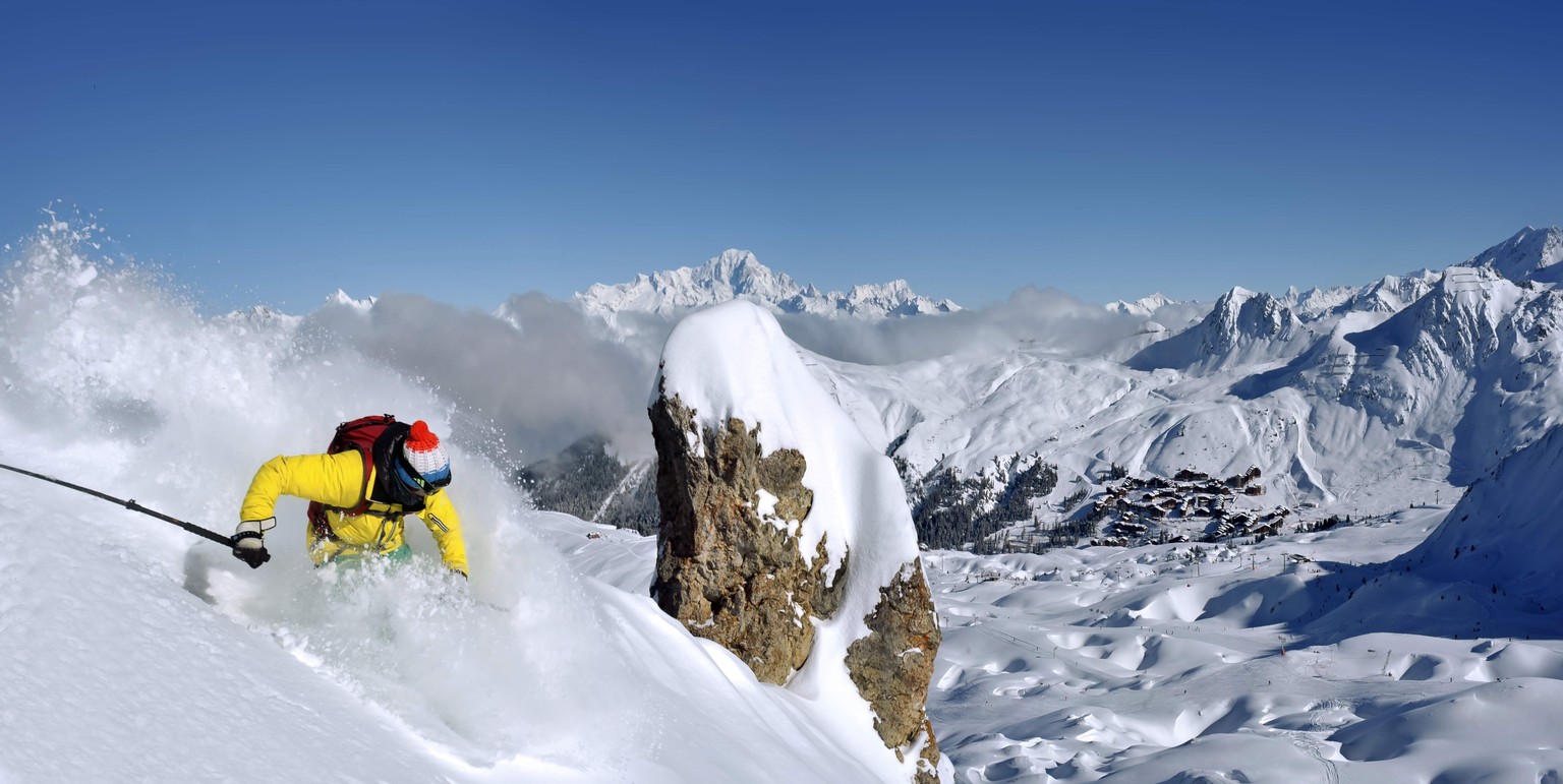 IMAGE DISTRIBUTED FOR TRAVELTREX - This image released on Tuesday, Nov. 24, 2015 shows La Plagne in France which has been voted as the top location to ski in Europe by skiing enthusiasts who took part ...