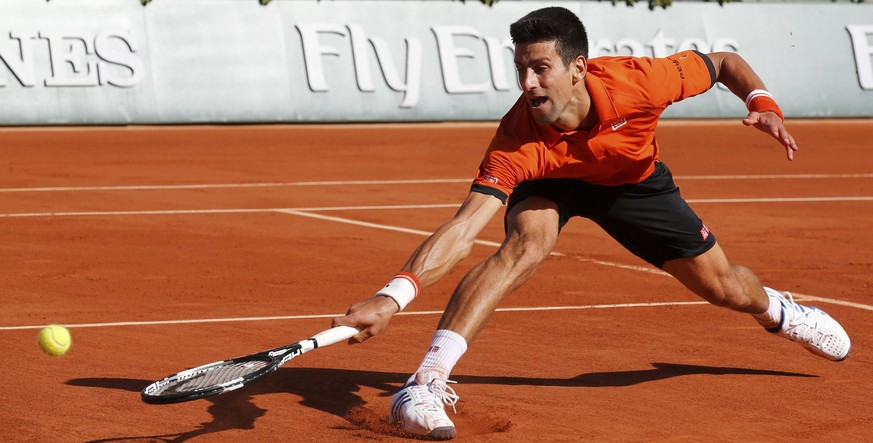 Novak Djokovic erreicht einfach jeden Ball.