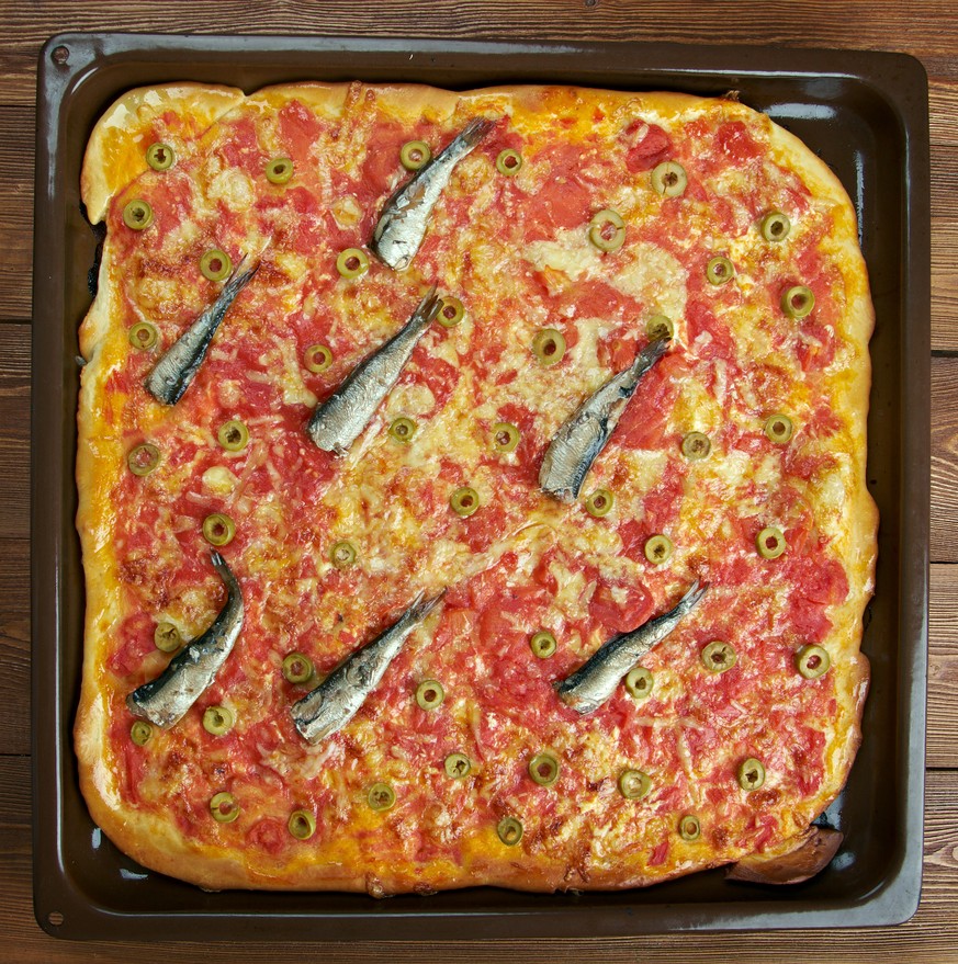 sardenara die sanremo focaccia pizza sardellen