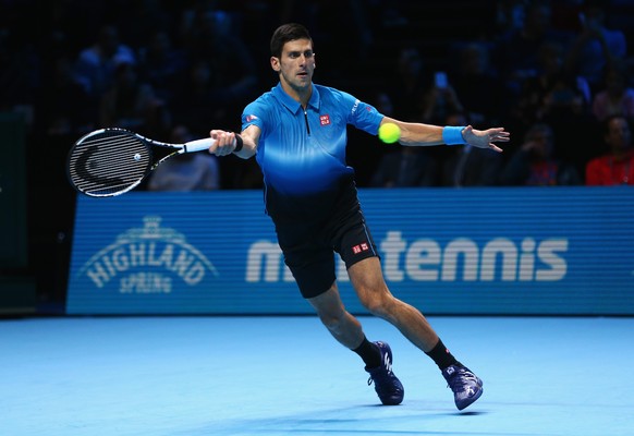 Novak Djokovic baut seine Indoor-Siegserie auf 38 Partien aus.