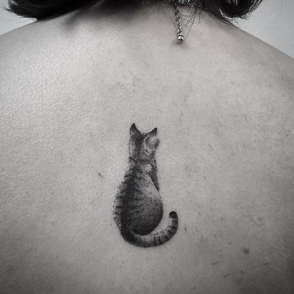 Katzen-Tattoo