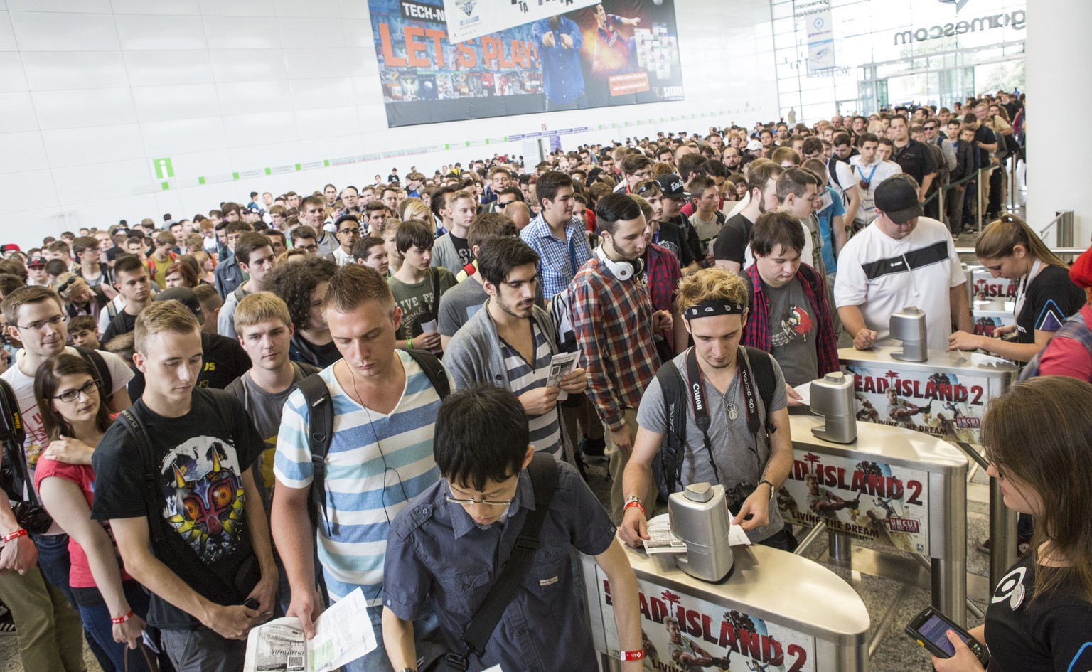 Die Messe dauert für die Öffentlichkeit von Donnerstag bis Sonntag.
