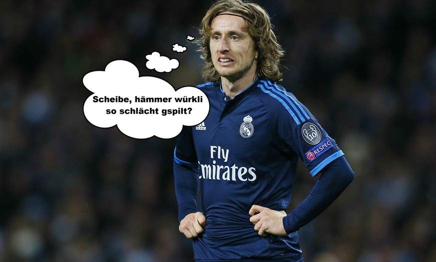 Ja, Luka Modric, habt ihr.