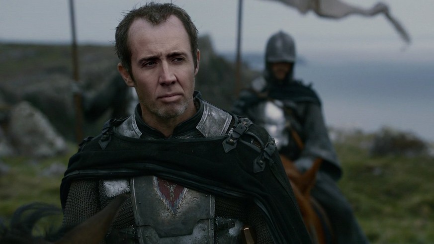 Cage als&nbsp;Stannis Baratheon.