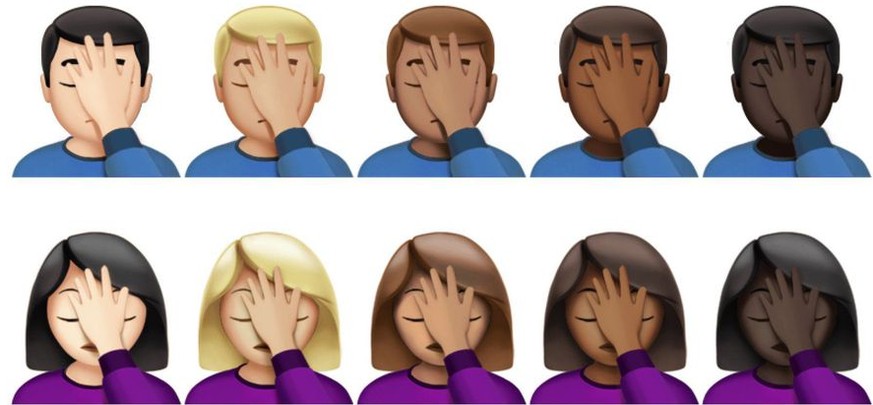 Passend zu den US-Wahlen kommt endlich das Facepalm-Emoji.