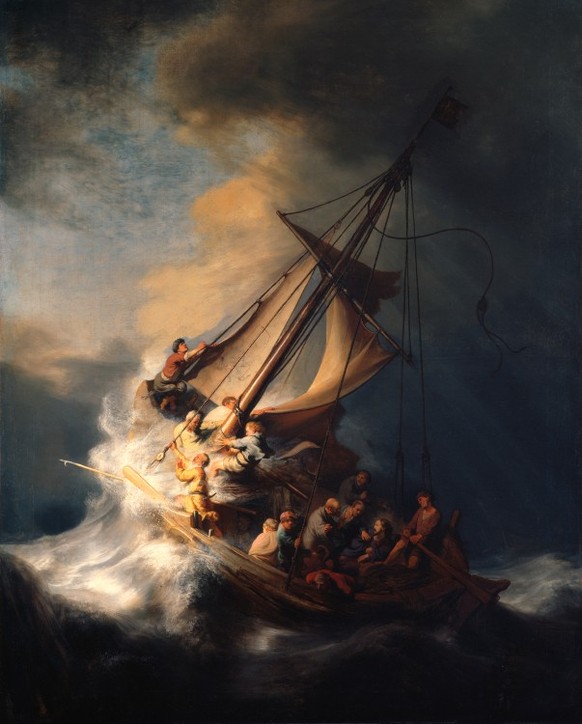 «Christus im Sturm auf dem See Genezareth» von Rembrandt van Rijn: Das bedeutendste Bild aus dem grössten Kunstraub der Geschichte.