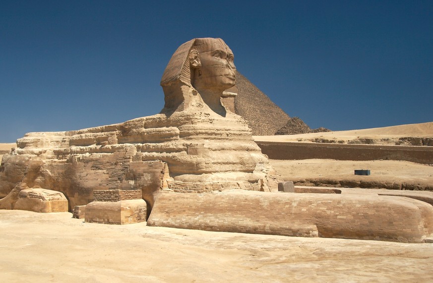 Grosse Sphinx von Gizeh.