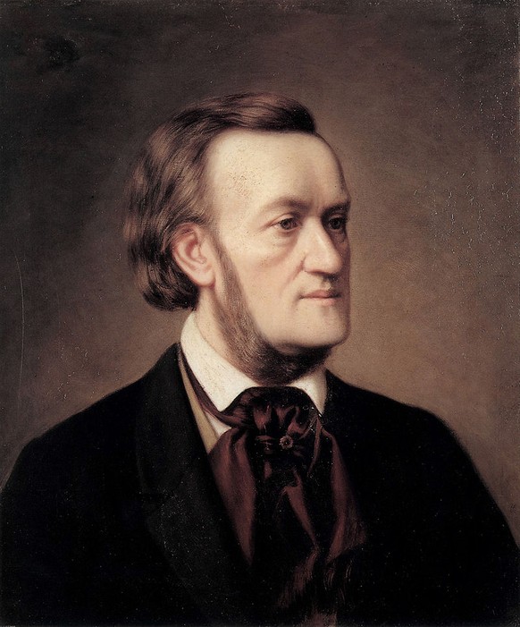 Um dieses Gemälde geht es: Richard Wagner, porträtiert von Cäsar Willich.