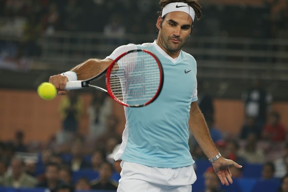 Roger Federer startet als Titelverteidiger in Brisbane.