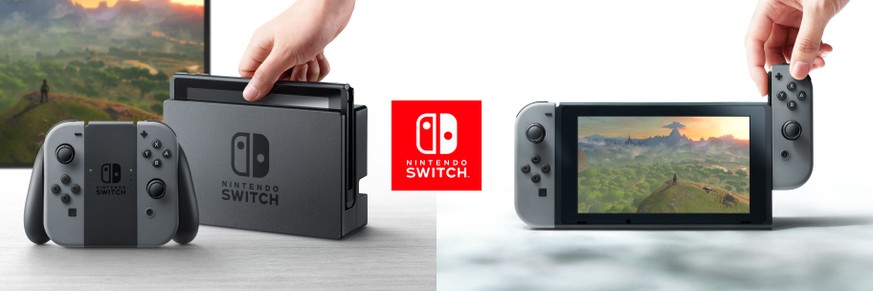 Die Switch ist eine Spielkonsole für zuhause UND für unterwegs.