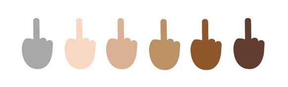 Microsoft bringt als erste der grossen Techfirmen das Stinkefinger-Emoji.