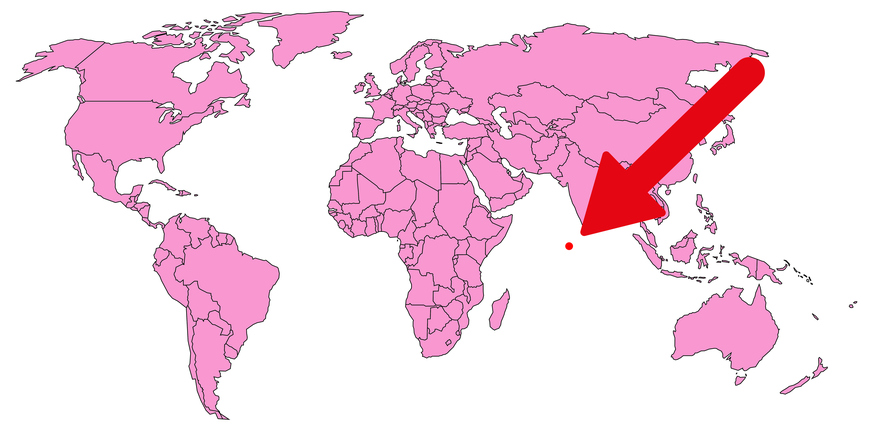 Mit 298 Quadratkilometern sind die Malediven der kleinste islamische Staat der Welt.&nbsp;