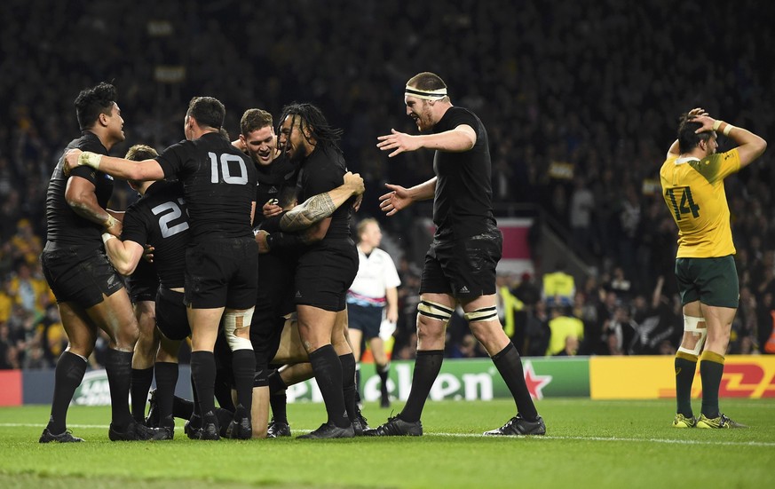 Neuseeland feiert, Australien leidet: Die «All Blacks» sind Rugby-Weltmeister.