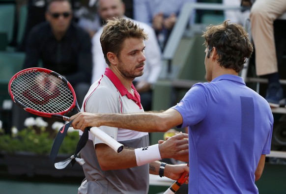 Das letzte Duell der beiden ging beim French Open an Stan Wawrinka.