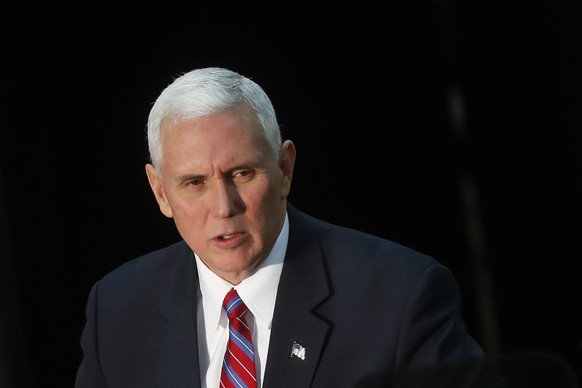 Vice President Mike Pence speaks at the Frame USA facility, Thursday, March 2, 2017, in Springdale, Ohio. Pence visited Ohio to discuss healthcare and other issues while engaging in a &quot;listening  ...