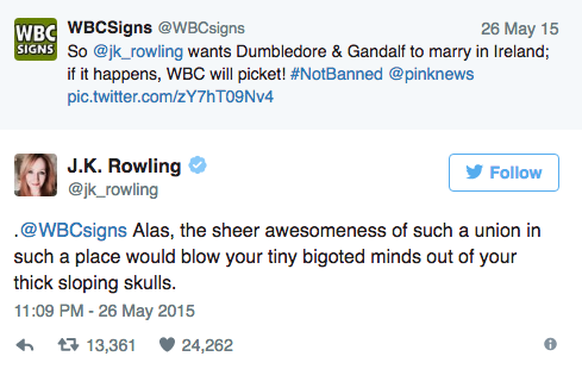 jk rowling joane k harry potter twitter burn put doqn replique https://twitter.com/jk_rowling