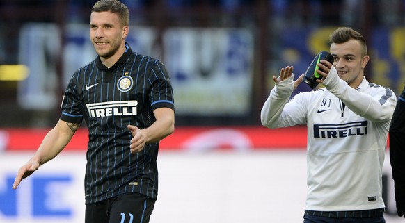 Findet Inter mit den Neuverpflichtungen Podolski und Shaqiri auf die Erfolgsstrasse zurück?