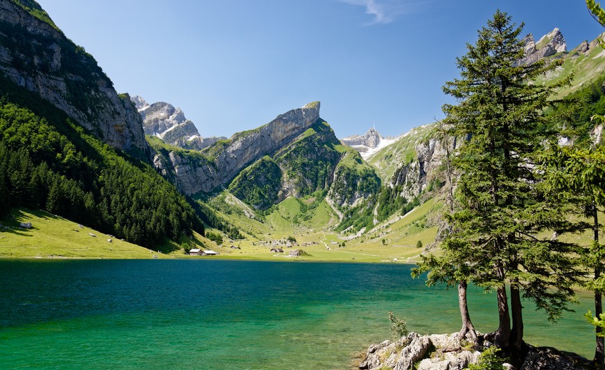 Seealpsee. Copyright: Christoph Strässler / Flickr (https://www.flickr.com/photos/christoph_straessler/)