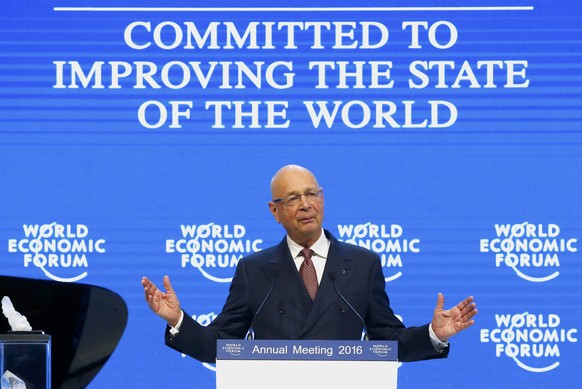 Kampf für eine bessere Welt: WEF-Gründer Klaus Schwab am Dienstag in Davos.