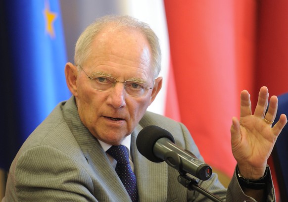Der deutsche Finanzminister Wolfgang Schäuble.