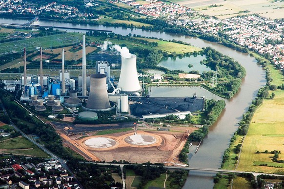 Im Kraftwerk Staudinger in Deutschland läuft ein CCS-Pilotversuch.